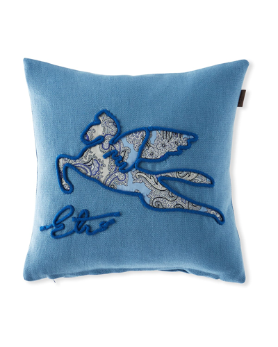 Etro Almada Embroidered Pillow, 18"