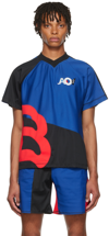 Bethany Williams Blue Recycled Polyester T-shirt In Blue