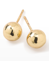 Ippolita Glamazon 18k Yellow Gold Small Hammered Ball Studs In Yellow Gold