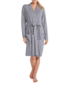 Barefoot Dreams Cozychic Lite Ribbed Robe In Grey