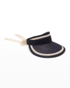 Eugenia Kim Ricky Bicolor Packable Visor