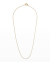MARCO DAL MASO MEN'S YELLOW GOLD XOK WAVE NECKLACE