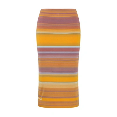 Marc Jacobs The The Tube Skirt In Purple Multi