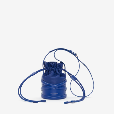 Alexander Mcqueen The Soft Curve In Electric Blue