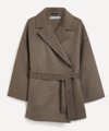 ACNE STUDIOS BELTED WOOL COAT - SIZE 8