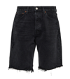 Agolde Dee Super High Rise Shorts Exhibit 26 In Pulse