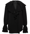 Etro Silk Blouse In Nero