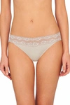 Natori Bliss Perfection One-size Thong In Marble/mascarpone