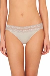 Natori Bliss Perfection Soft & Stretchy V-kini Panty Underwear In Marble/mascarpone