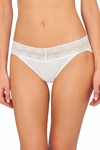 Natori Bliss Perfection Soft & Stretchy V-kini Panty Underwear In Mascarpone