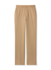 St John Stretch Wool Pant In Brown