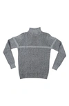 X-ray Turtleneck Sweater In Ecru