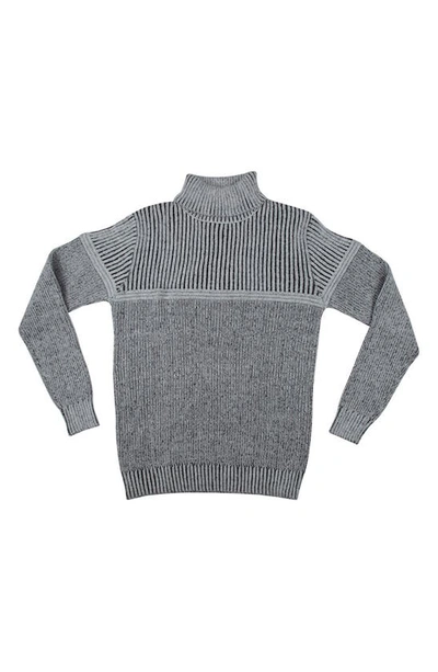 X-ray Turtleneck Sweater In Ecru