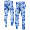 New Era Royal Los Angeles Dodgers Tie-dye Jogger Pants In Royal
