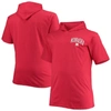 Profile Men's Scarlet Nebraska Huskers Big And Tall Team Hoodie T-shirt In Red