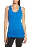 Sweaty Betty Athlete 2.0 Seamless Workout Tank In Oxford Blue