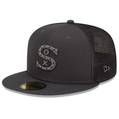 New Era Graphite Chicago White Sox 2022 Batting Practice 59fifty Fitted Hat