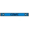 Ruffneck Scarves Charlotte Fc Two-tone Summer Scarf In Blue