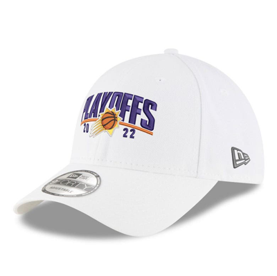 New Era White Phoenix Suns 2022 Nba Playoffs Arch 9forty Adjustable Hat