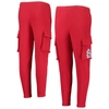 OUTERSTUFF YOUTH RED ST. LOUIS CARDINALS PLAYERS ANTHEM FLEECE CARGO PANTS