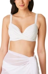 Bleu By Rod Beattie Rod Beattie Kore D- & Dd-cup Underwire Bikini Top In White