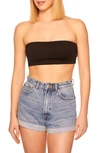 Susana Monaco Micro Tube Top In Black