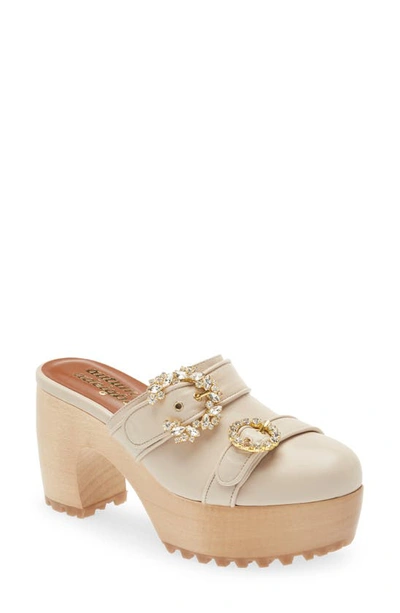 Autumn Adeigbo Platform Clog In Cream