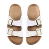 Foco Chicago Bulls Double-buckle Sandals In White