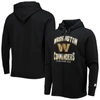 Starter Black Washington Commanders Post-season Full-zip Hoodie In Black