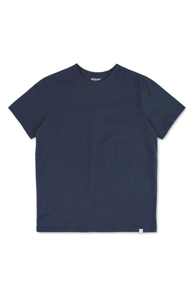 Druthers Organic Cotton T-shirt In Blue