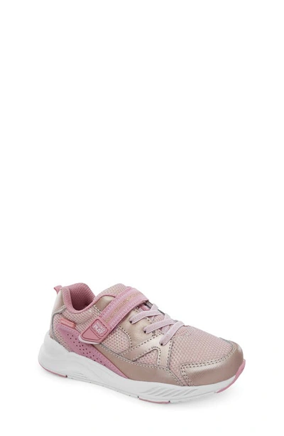 Stride Rite Kids' Little Girls Made2play Journey 2 Adaptable Sneakers In Rose Gold