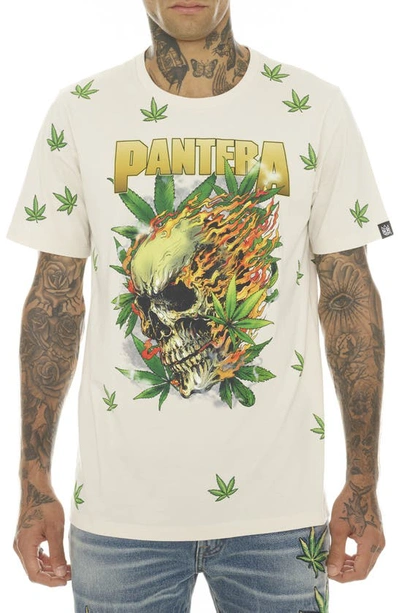 Cult Of Individuality Pantera Graphic Tee In White