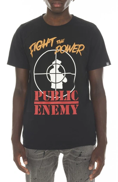Cult Of Individuality Public Enemy Graphic T-shirt In Nocolor