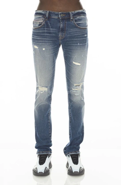 Cult Of Individuality Rocker Slim Fit Ripped Jeans In Stoke