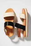 Nisolo Go-to Flatform Slingback Sandal In Black