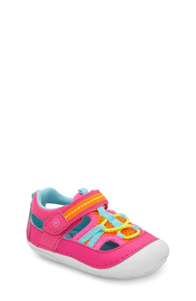 Stride Rite Kids' Tobias Soft Motion™ Sandal In Pink Multi