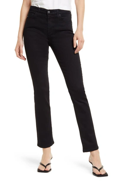 Ag Mari High Waist Ankle Slim Straight Leg Jeans In Night Owl