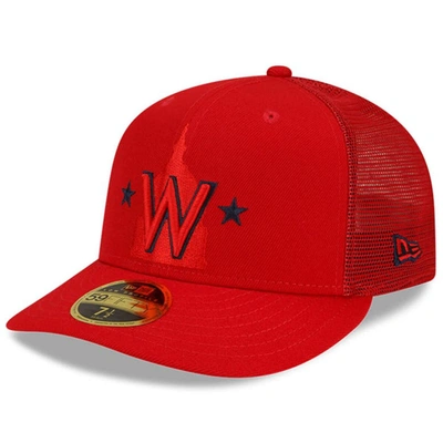 NEW ERA NEW ERA  RED WASHINGTON NATIONALS 2023 BATTING PRACTICE 59FIFTY FITTED HAT