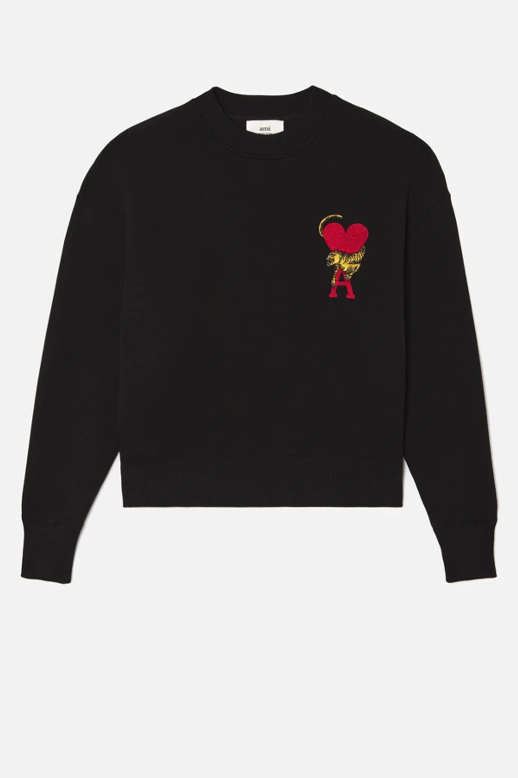 Ami Alexandre Mattiussi Tiger X Ami De Caur Lurex Sweatshirt