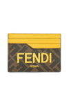 FENDI FENDI LOGO PRINTED CARD HOLDER