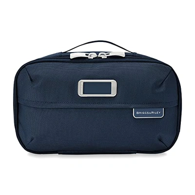 Briggs & Riley Baseline Expandable Essentials Travel Kit In Navy