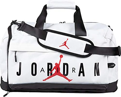 Nike Air Jordan Velocity Duffle Bag (one Size In White