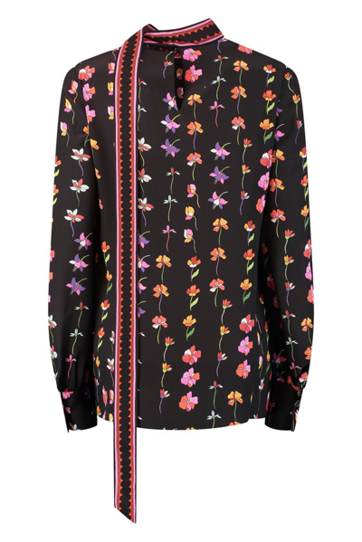 Valentino Floral Printed Long In Multi