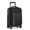 Briggs & Riley Zdx 26 Medium Expandable Spinner Suitcase In Black