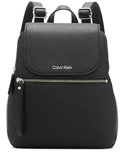 Calvin Klein Reyna Backpack In Black/silver