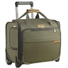 Briggs & Riley Baseline Cabin Spinner Suitcase In Olive