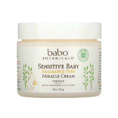Babo Botanicals Sensitive Baby Miracle Cream - Fragrance Free