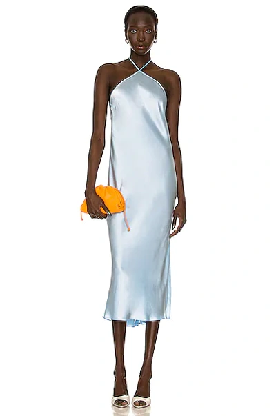 Saks Potts Sno Dress In Dusty Blue