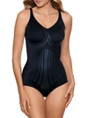 Miraclesuit Shapewear Women's Modern Miracle Extra-firm Bodybriefer With Lycra Fitsense Print Technology In Black