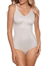 Miraclesuit Modern Miracle Lycra Fitsense Extra Firm Control Bodysuit In Warm Beige
